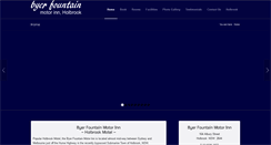 Desktop Screenshot of byerfountainmotorinn.com.au