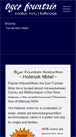 Mobile Screenshot of byerfountainmotorinn.com.au